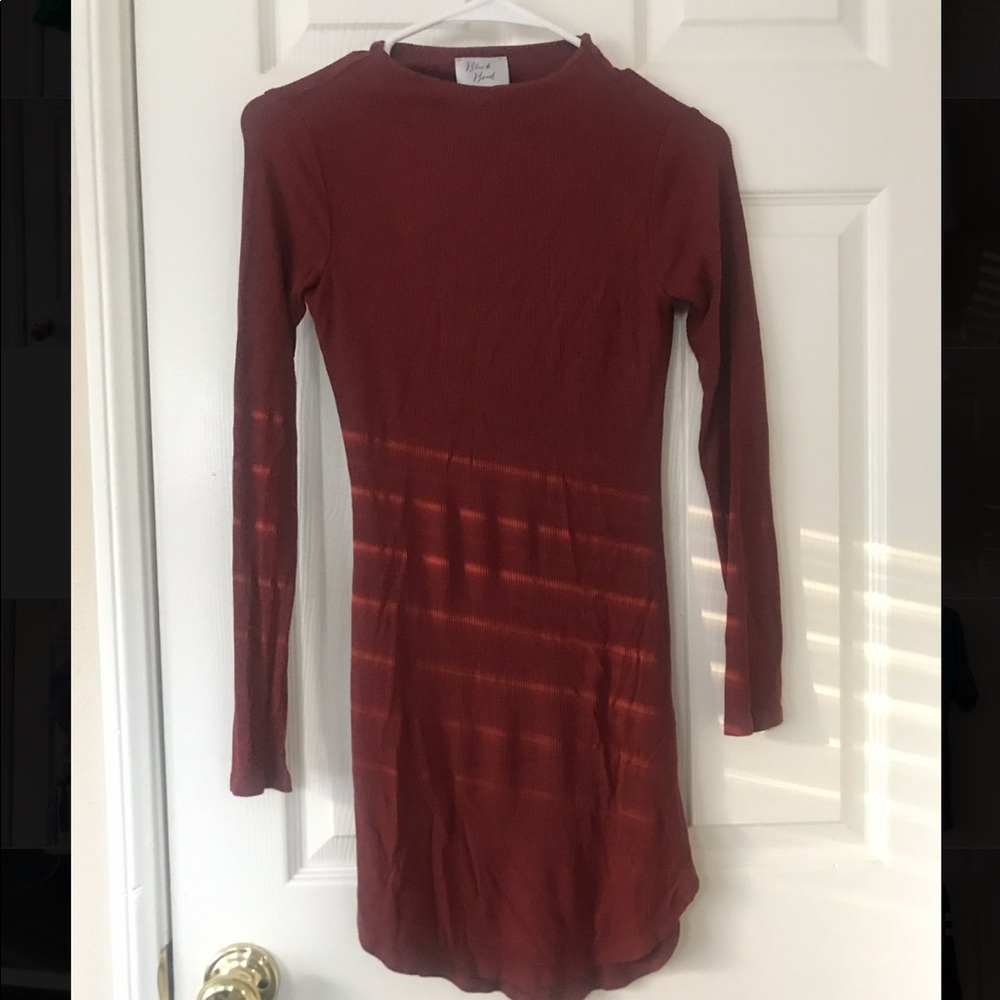 Ribbed Mini Dress